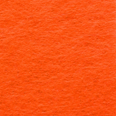 Филц лист, 20 x 30 cm х 2 mm, 100 % полиестер, 350 g/m2, оранжев
