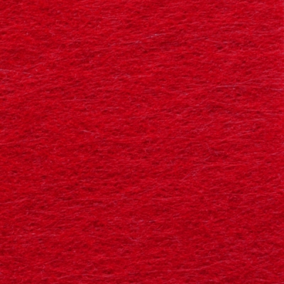 Филц лист, 20 x 30 cm х 2 mm, 100 % полиестер, 350 g/m2, червен