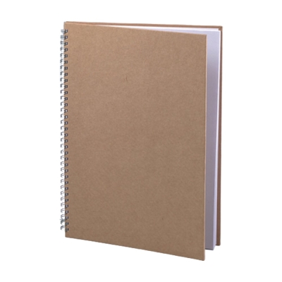 Бележник за скрапбукинг, A 5 / 21.5 × 15 cm, 60 листа, 70 g/m², кафяв