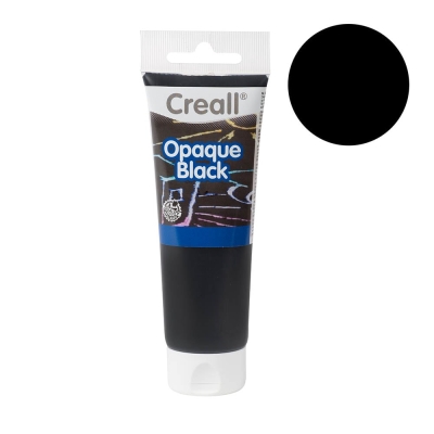Покривна боя CREALL OPAQUE, 120 ml, черна