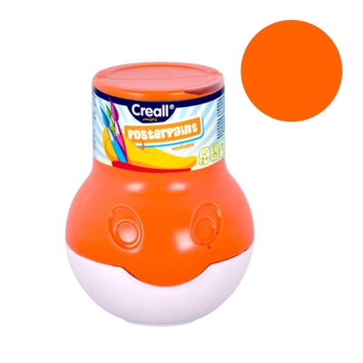 Плакатна боя CREALL Mini, 500 ml, оранжева