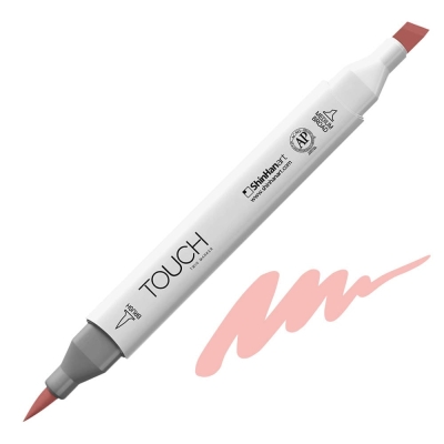 Маркер TOUCH TWIN BRUSH, R18, Peach
