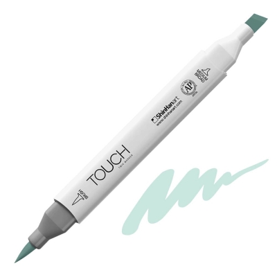 Маркер TOUCH TWIN BRUSH, B143, Mint Blue
