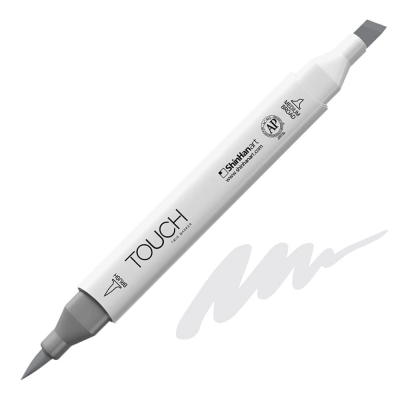 Маркер TOUCH TWIN BRUSH, CG0.5, Cool Grey 5%
