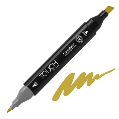 Маркер TOUCH TWIN, Y41, Olive Green