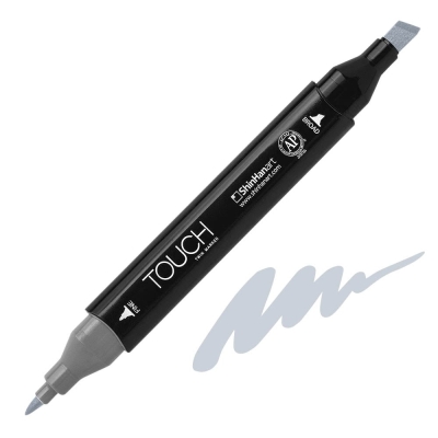 Маркер TOUCH TWIN, BG3, Blue Grey 30%