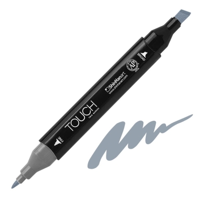 Маркер TOUCH TWIN, BG5, Blue Grey 50%