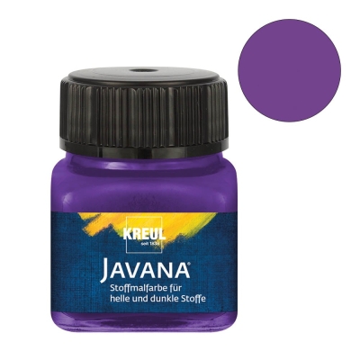 Текстилна боя Opak JAVANA, 20 ml, виолетова