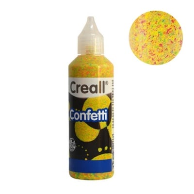 Ефектна боя CREALL CONFETTI, 80 ml