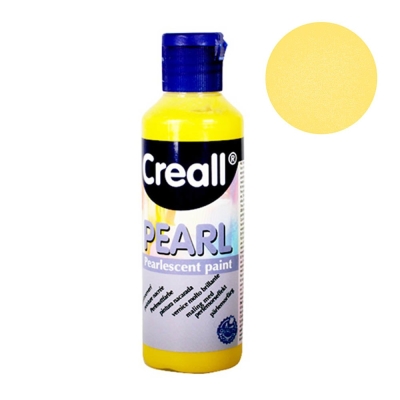 Перлена боя CREALL PEARL, 80 ml, жълта