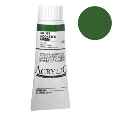Акрилна боя ARTISTS' ACRYLIC, 50 ml, Hooker's Green