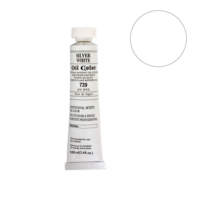 Маслена боя ARTISTS' OIL, 100 ml, SILVER WHITE