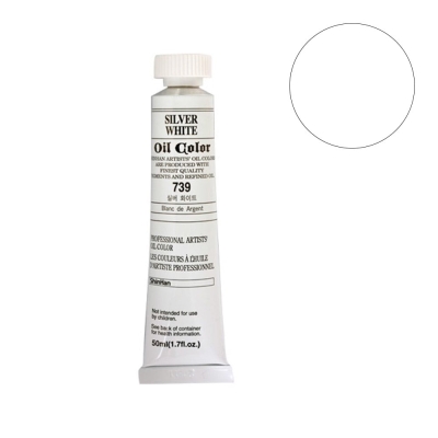 Маслена боя ARTISTS' OIL, 50 ml, Silver White