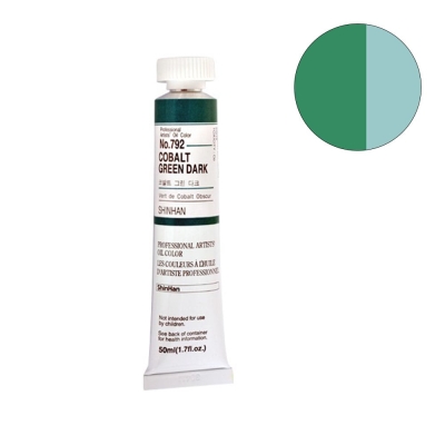 Маслена боя ARTISTS' OIL, 50 ml, Cobalt Green Dark