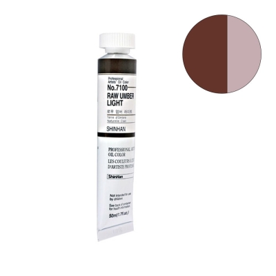 Маслена боя ARTISTS' OIL, 50 ml, Raw Umber Light