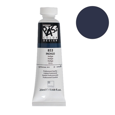 Постерна боя на водна основа PASS COLOR, 20 ml, Indigo