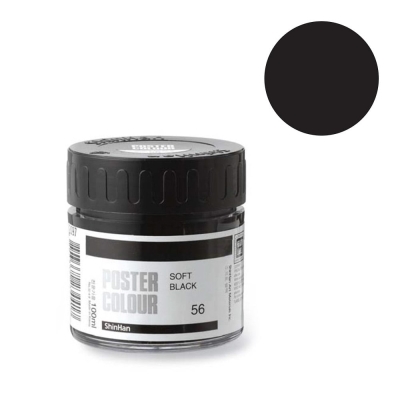 Плакатна боя ARTISTS' POSTER, 100 ml, черна