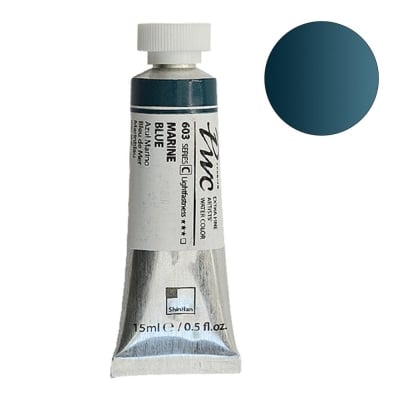 Водна боя PWC, 15 ml, Marine Blue