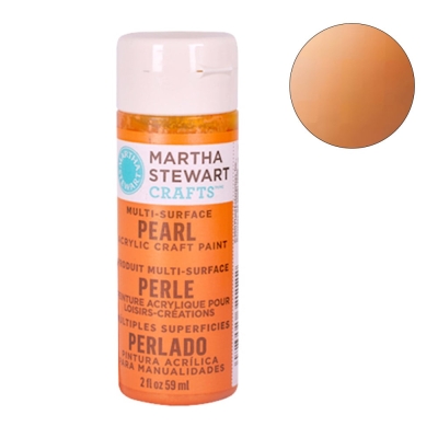 Боя акрилна Martha Stewart, 59 ml, Metallic & Pear, tiger lily