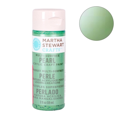 Боя акрилна Martha Stewart, 59 ml, Metallic & Pear, mint chip