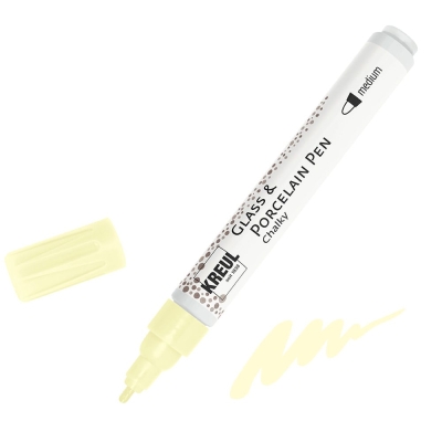 Маркер за порцелан 160'C, Brillant, 2-4 mm, кремав