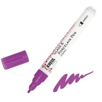 Маркер за порцелан 160'C, Brillant, 2-4 mm, лилав