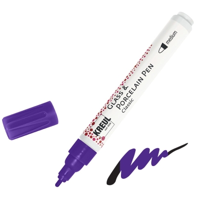 Маркер за порцелан 160'C, Brillant, 2-4 mm, виолетов