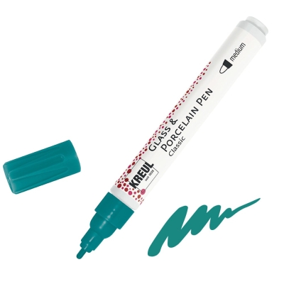 Маркер за порцелан 160'C, Brillant, 2-4 mm, турско зелен