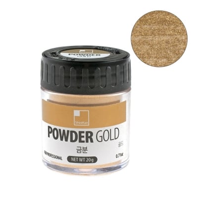 Пудра SHINHAN PRO METALIC, злато, 20 g