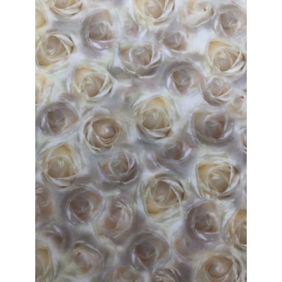 Хартия прозрачна твърда, 115 g/m2, 50 x 60 cm, 1л, Бели рози