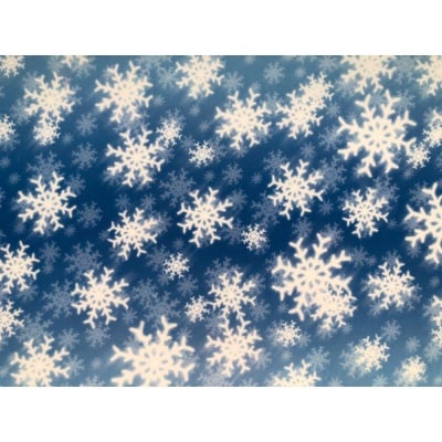 Фолио за прозорци с лепило, 22 x 49 cm, 1л, Снежинки