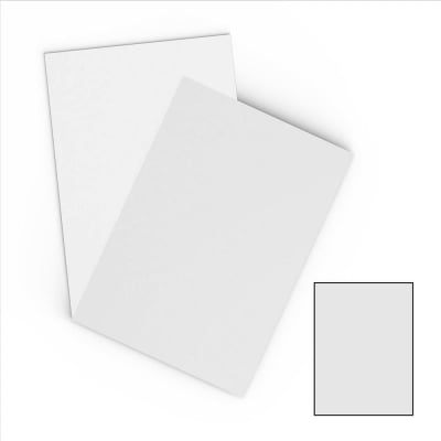 Картичка цветен картон RicoDesign, PAPER POETRY, A4, 240 g, TR. HELLWEISS
