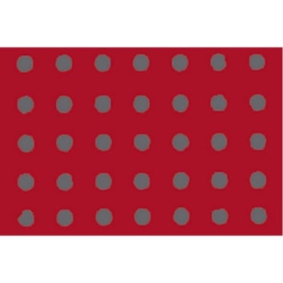 Перфориран картон, 260 g/m2, 34 x 48 cm, 1л, червен