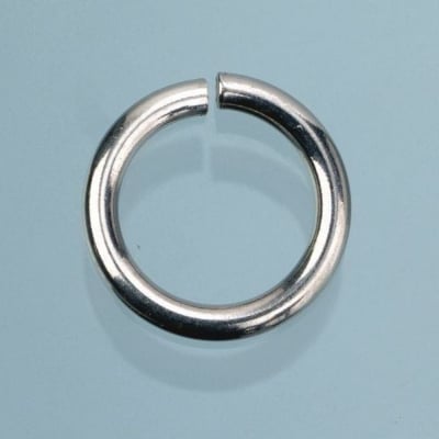 Халка, кръгла, ф 3.3 mm, 10 броя, сребриста