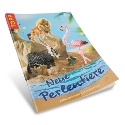 Книга на немски език, Животни от перли, A5, 32 страници