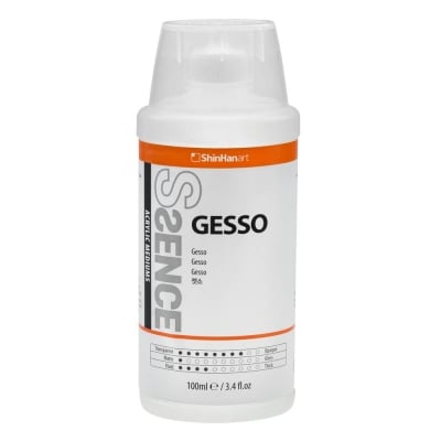 Грунд за акрилни бои GESSO SSENCE, 100 ml