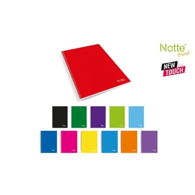 Тетрадка Notte Trend, A4, PP корица, 60 л., квадрат, 60 g/m2