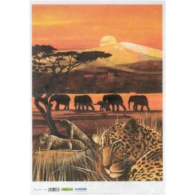 Декупажна тишу хартия, NAMIBIA, 35 x 50 cm