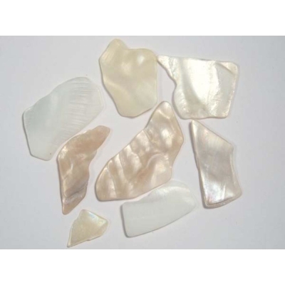 Мозаечна плочка Mother of Pearl, седеф, многоъгълна, 1-2 mm, 50g
