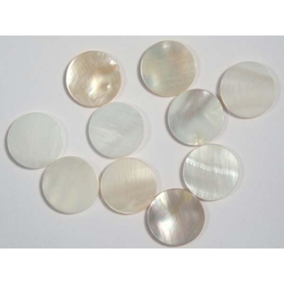 Мозаечна плочка Mother of Pearl, седеф, d=15 mm, 1-2 mm, 60 бр.