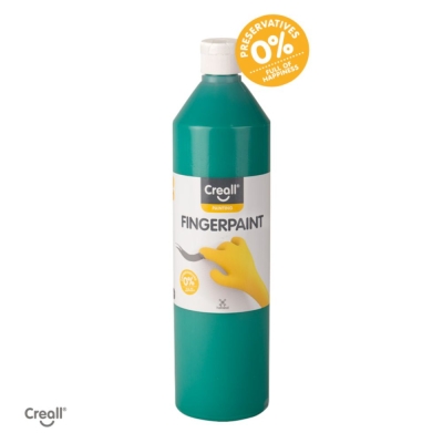 Боички за рисуване с ръце CREALL, 750 ml, зелена