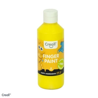 Боички за рисуване с ръце CREALL, 250 ml, жълт