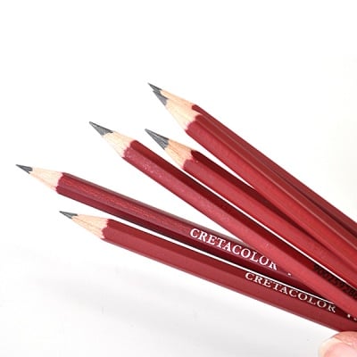 Комплект графитни моливи CLEOS FineArtGraphite, 12 бр., 2H,F,HB-9B