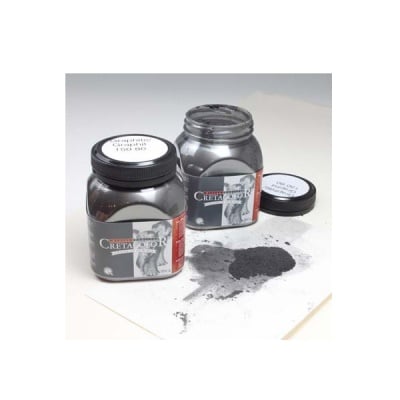 Пудра CretaColor, Charcoal Powder, бурканче, 175 g