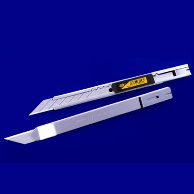 Макетен нож STANDARD, OLFA SAC 1, INOX, 9 mm, SAB, DKB