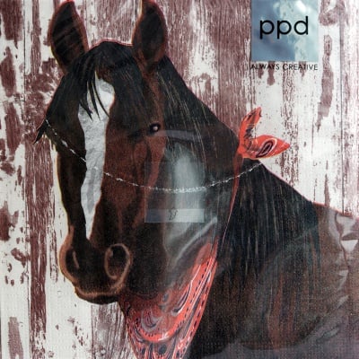 Салфетка PPD, 33 x 33 cm, пак.20 бр.