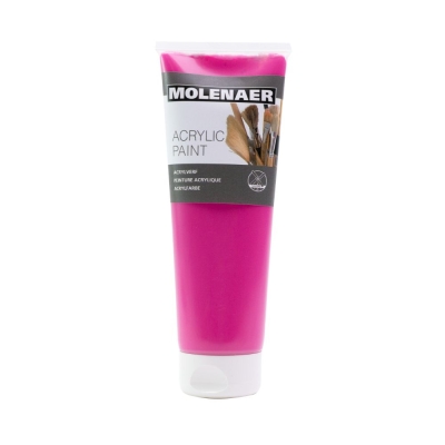 Акрилна боя CREALL MOLENAER ACRYLICS, 250 ml, маджента