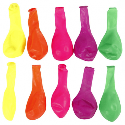 Балони кръгли, ф23 cm, 8 бр., пастелни цветове