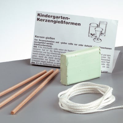 Аксесоари за отливане на свещ, 6  части