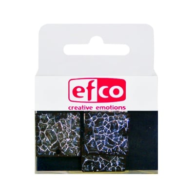 Бижу Acryl Ice crystal, квадрат, 20 mm, 5 броя, сиви